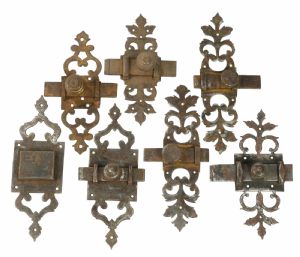 Wrought iron latches